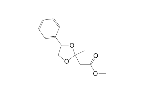 methyl (2-methyl-4-phenyl-1,3-dioxolan-2-yl)acetate