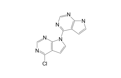 4-CHLORO-7-(7H-PYRROLO-[2,3-D]-PYRIMIDIN-4-YL)-7H-PYRROLO-[2,3-D]-PYRIMIDINE