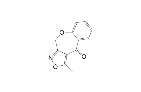 1-methyl-4H-[1]benzoxepino[3,4-c][1,2]oxazol-10-one