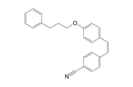 cis-4-{2-[4-(3-Phenylpropoxy)-phenyl]-vinyl}-benzonitrile