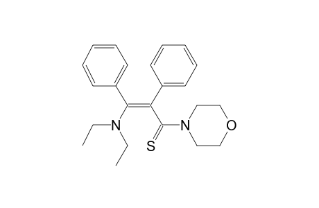 (1Z)-N,N-Diethyl-3-(4-morpholinyl)-1,2-diphenyl-3-thioxo-1-propen-1-amine