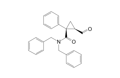 (1S,2R)-1-PHENYL-2-FORMYL-N,N-DIBENZYLCYCLOPROPANECARBOXAMIDE