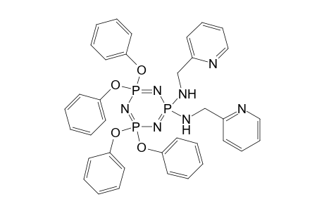 2,2,4,4-Tetraphenoxy-6,6-di(2-pyridylmethylamino)-2lambda5,4lambda5,6lambda5-cyclotriphosphaza-1,3,5-triene