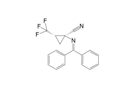 [2-Trifluoromethyl-1-(1,1-diphenylmethylideneamino)cyclopropyl cyanide