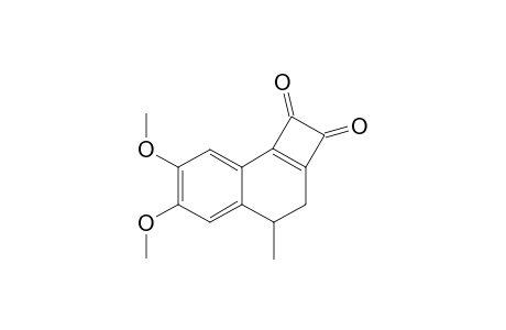 6,7-Dimethoxy-4-methyl-3,4-dihydrocyclobuta[a]naphthalen-1,2-dione