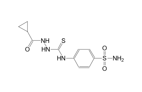 N-[4-(aminosulfonyl)phenyl]-2-(cyclopropylcarbonyl)hydrazinecarbothioamide