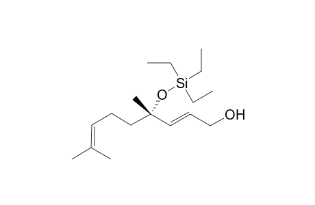 (E)-(S)-4,8-Dimethyl-4-triethylsilanyloxy-nona-2,7-dien-1-ol