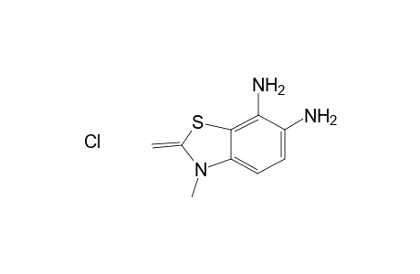 3-Methyl-2-methylene-2,3-dihydrobenzo[d]thiazole-6,7-diamine hydrochloride