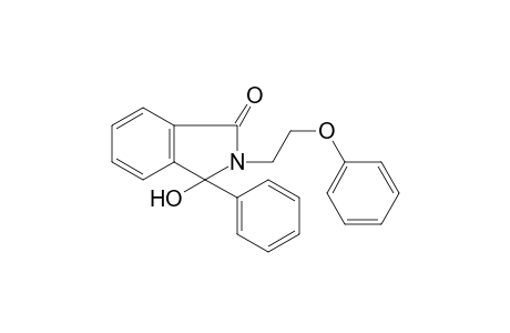 3-Hydroxy-2-(2-phenoxyethyl)-3-phenyl-1-isoindolinone