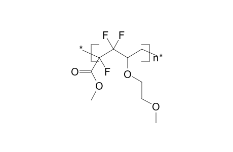 Poly(methyl 2,3,3-trifluoroacrylate-alt-2-methoxyethyl vinyl ether)