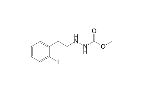 N-2-(2'-Iodophenyl)ethyl-N'-carbomethoxyhydrazine