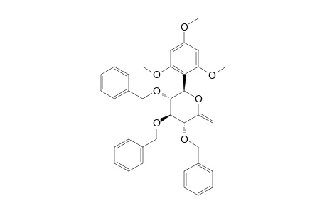 1,3,5-TRIMETHOXY-2-(2,3,4-TRI-O-BENZYL-6-DEOXY-BETA-D-XYLO-HEX-5-ENOPYRANOSYL)-BENZENE