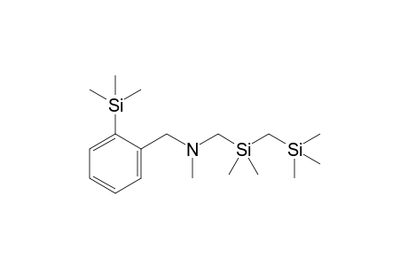 N-[[dimethyl(trimethylsilylmethyl)silyl]methyl]-N-methyl-1-(2-trimethylsilylphenyl)methanamine