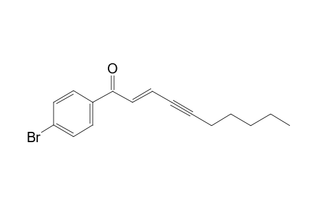 (E)-1-(4-Bromophenyl)-dec-2-en-4-yn-1-one
