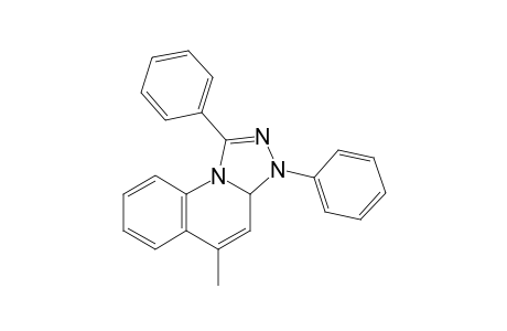 1,3-Diphenyl-9-methyl-1,10a-dihydro-1,2,4-triazolo[4,3-a]-quinoline