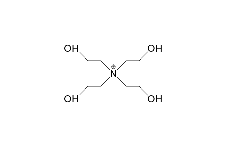 Tetra(2-hydroxy-ethyl)-ammonium cation
