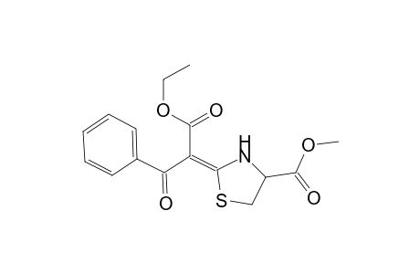 Ethyl 2-[4'-(methoxycarbonyl)-2'-thiazolidinylidene]benzoacetate