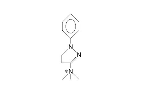 1-Phenyl-3-trimethylammonio-pyrazole