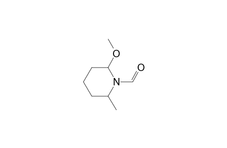 2-methoxy-6-methyl-1-piperidinecarboxaldehyde