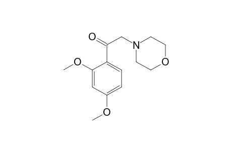 2-Morpholino-2',4'-dimethoxyacetophenone