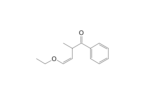 3-Buten-1-one, 4-ethoxy-2-methyl-1-phenyl-, (E)-