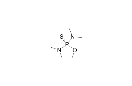 dimethyl-(3-methyl-2-thioxo-1-oxa-3-aza-2$l^{5}-phosphacyclopent-2-yl)amine