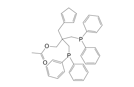 2,2-bis[(Diphenylphosphano)methyl]-3-cyclopentadienyl-1-propyl acetate