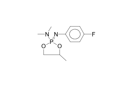 2-DIMETHYLAMINO-2-(PARA-FLUOROPHENYLIMINO)-4-METHYL-1,3,2-DIOXAPHOSPHOLANE