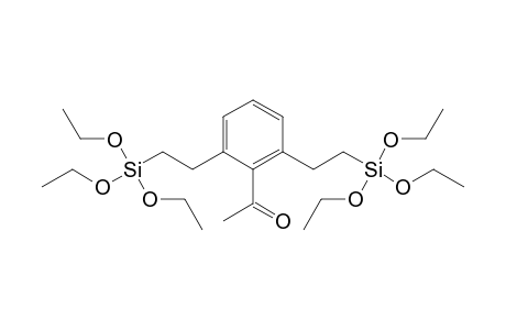 2',6'-Bis[2-(triethoxysilyl)ethyl]acetophenone