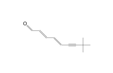 8,8-Dimethyl-nona-2,4-dien-6-yn-1-al