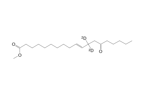 12,12-Dideutero-14-oxo-nonadec-10-enoic acid methyl ester