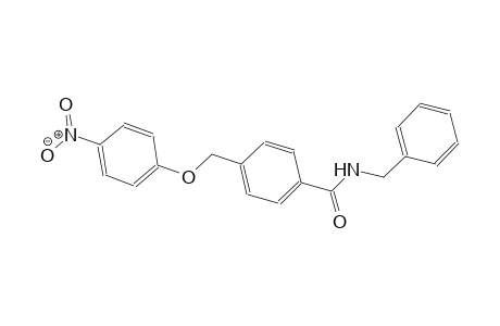 N-benzyl-4-[(4-nitrophenoxy)methyl]benzamide
