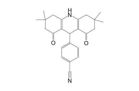3,3,6,6-Tetramethyl-9-(4-cyanophenyl)-1,2,3,4,5,6,7,8,9,10-decahydroacridin-1,8-dione