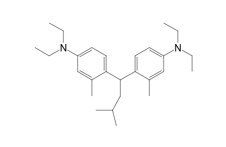Benzenamine, 4,4'-(3-methylbutylidene)bis[N,N-diethyl-3-methyl-
