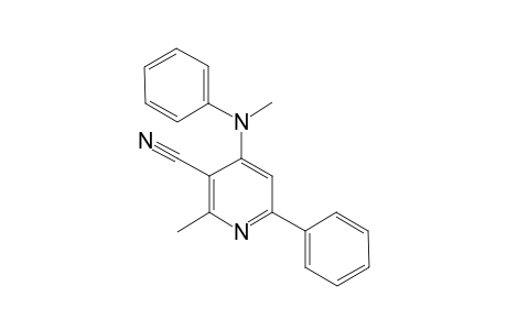 3-Cyano-2-methyl-6-phenyl-4-(N-methyl-N-phenyl)aminopyridine