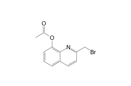 2-(Bromomethyl)quinolin-8-yl acetate