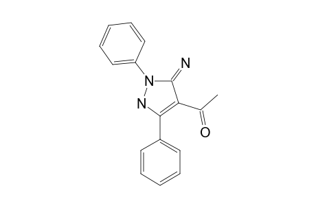 4-ACETYL-5-AMINO-1,3-DIPHENYLPYRAZOLE