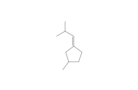 CYCLOPENTANE, 1-ISOBUTYLIDEN-3-METHYL-