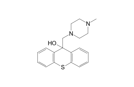 9-[(4-methyl-1-piperazinyl)methyl]thioxanthen-9-ol