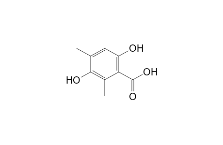 3,6-Dihydroxy-2,4-dimethylbenzoic acid