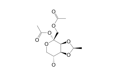 (R)-1,2-DI-O-ACETYL-3,4-O-ETHYLIDENE-ALPHA-D-TAGATOPYRANOSE
