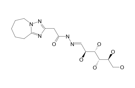 D-GALACTOSE-[1-OXO-2-[6,7,8,9-TETRAHYDRO-5H-[1,2,4]-TRIAZOLO-[1,5-A]-AZEPIN-2-YL]-ETHYL]-HYDRAZONE
