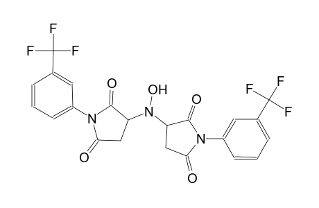 3-[{2,5-dioxo-1-[3-(trifluoromethyl)phenyl]-3-pyrrolidinyl}(hydroxy)amino]-1-[3-(trifluoromethyl)phenyl]-2,5-pyrrolidinedione