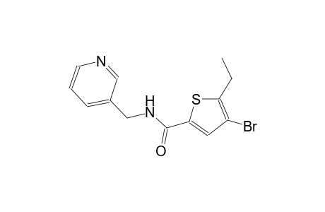 4-bromo-5-ethyl-N-(3-pyridinylmethyl)-2-thiophenecarboxamide