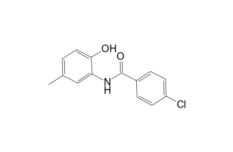 4-Chloro-N-(2-hydroxy-5-methylphenyl)benzamide