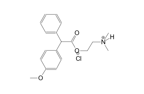 ethanaminium, 2-[[(4-methoxyphenyl)phenylacetyl]oxy]-N,N-dimethyl-, chloride