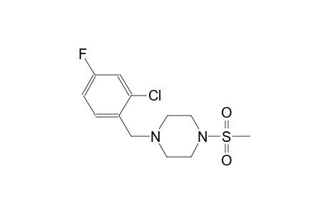 1-(2-chloro-4-fluorobenzyl)-4-(methylsulfonyl)piperazine