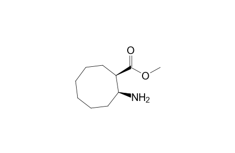 (1R,2S)-2-amino-1-cyclooctanecarboxylic acid methyl ester