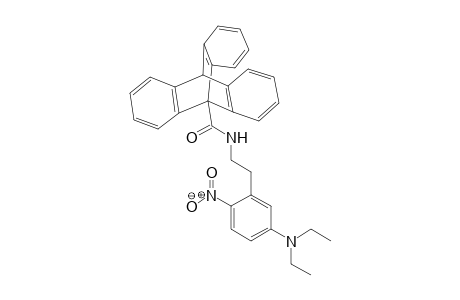 N-{2-[5-(diethylamino)-2-nitrophenyl]ethyl}pentacyclo[6.6.6.0(2,7).0(9,14).0(15,20)]icosa-2,4,6,9,11,13,15,17,19-nonaene-1-carboxamide