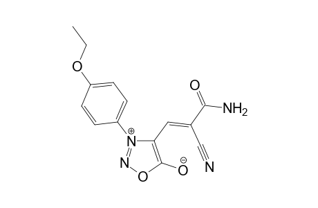 2-cyano-3-(3-(4-ethoxyphenyl)sydnon-4-yl)acrylamide